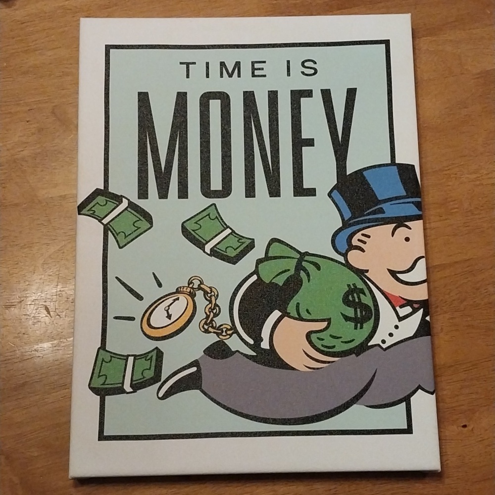 3pc Monopoly Art Canvas' - Picture 4 of 4